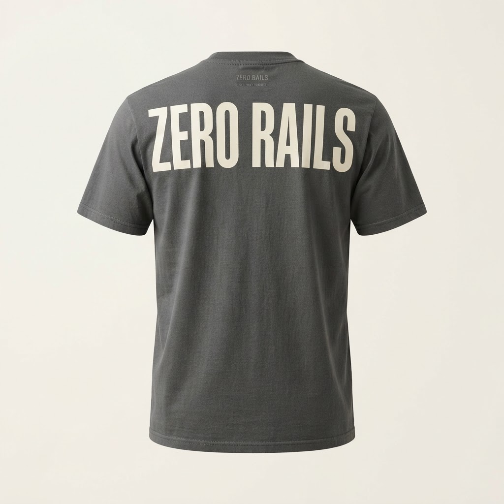 Zero Rails Backline — back view