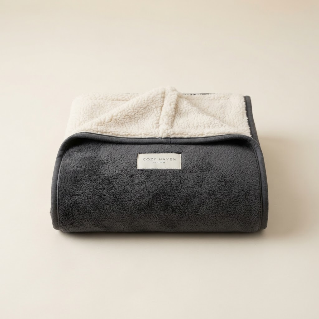 Zero Rails Sherpa Blanket — back view
