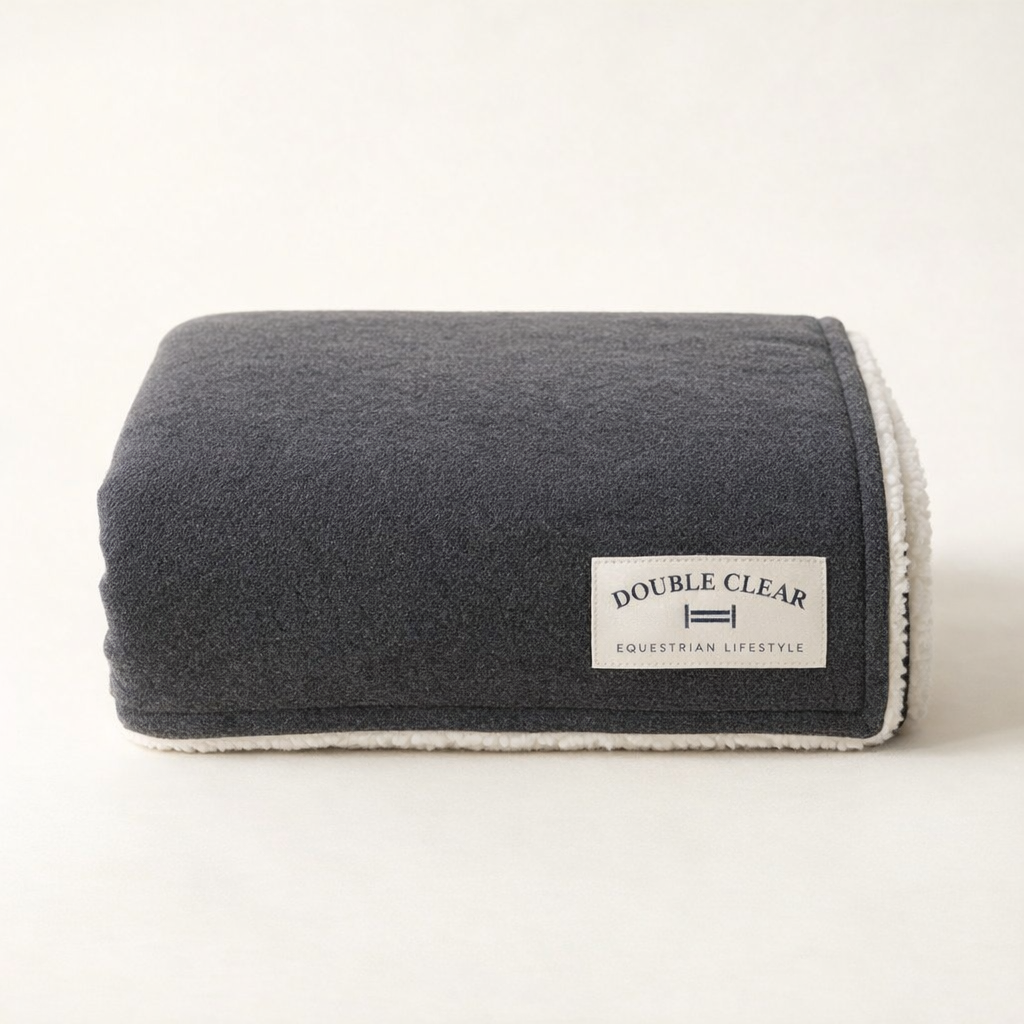 Double Clear Sherpa Blanket