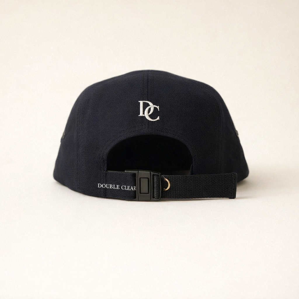 Double Clear Camp Cap — back view