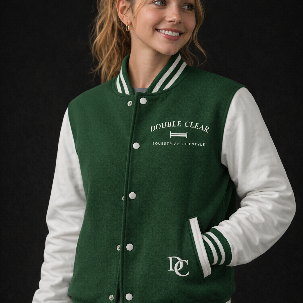 Devon Varsity Jacket — front view