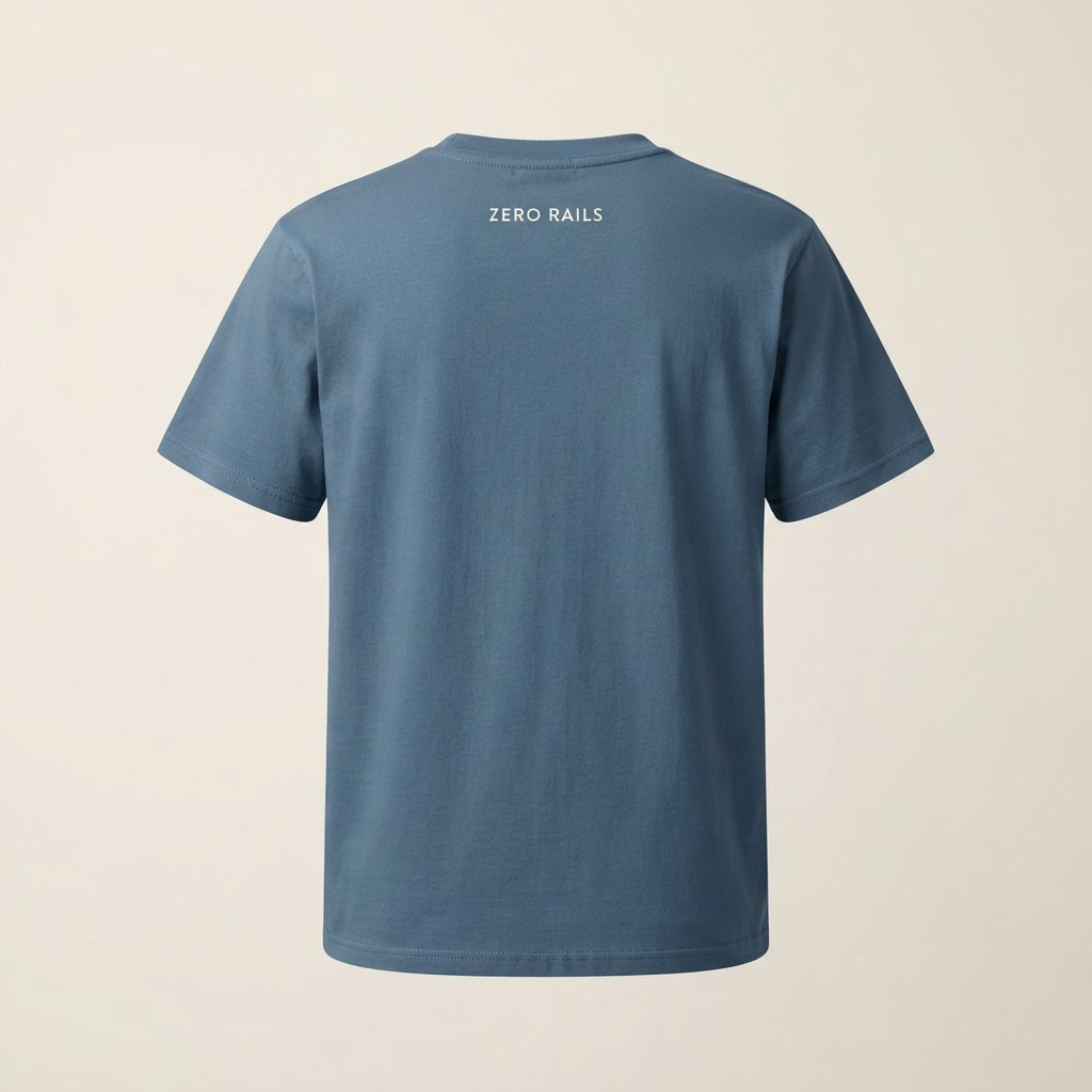 Zero Rails Show Day — back view