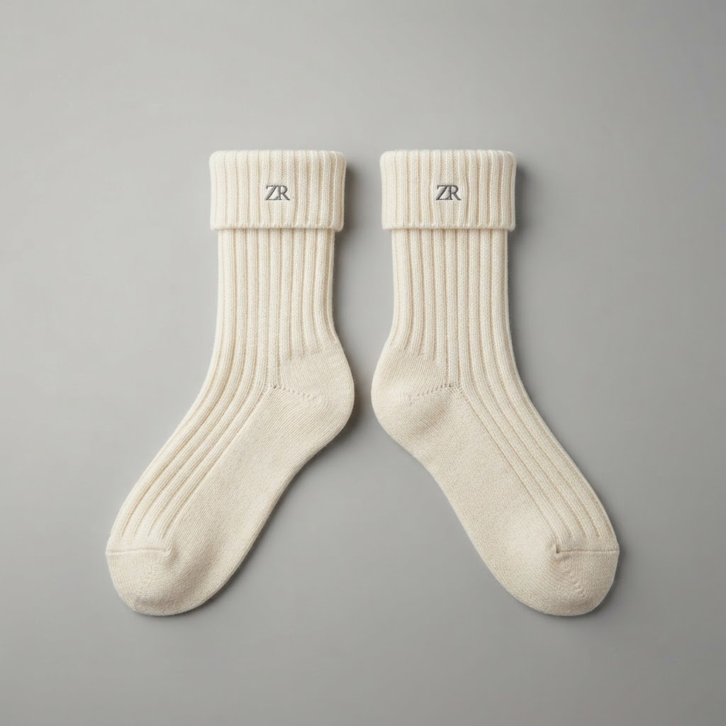 Zero Rails Boot Socks — back view