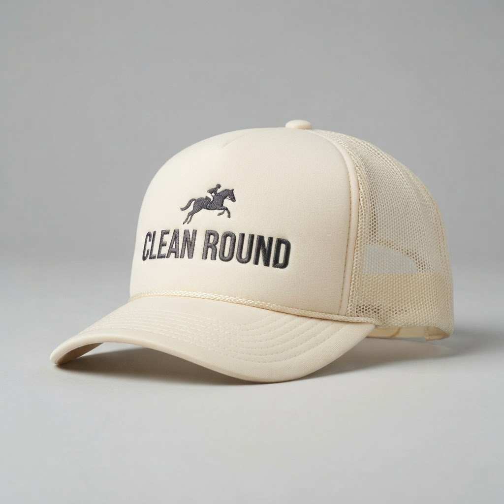 Clean Round Trucker Cap