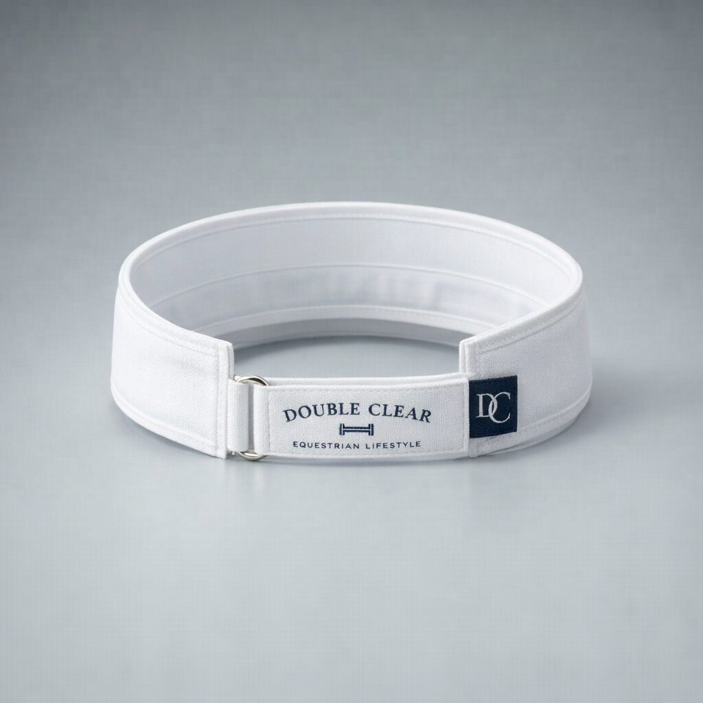 Double Clear Sun Visor — back view
